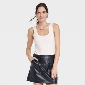 Square Neck Body Suit